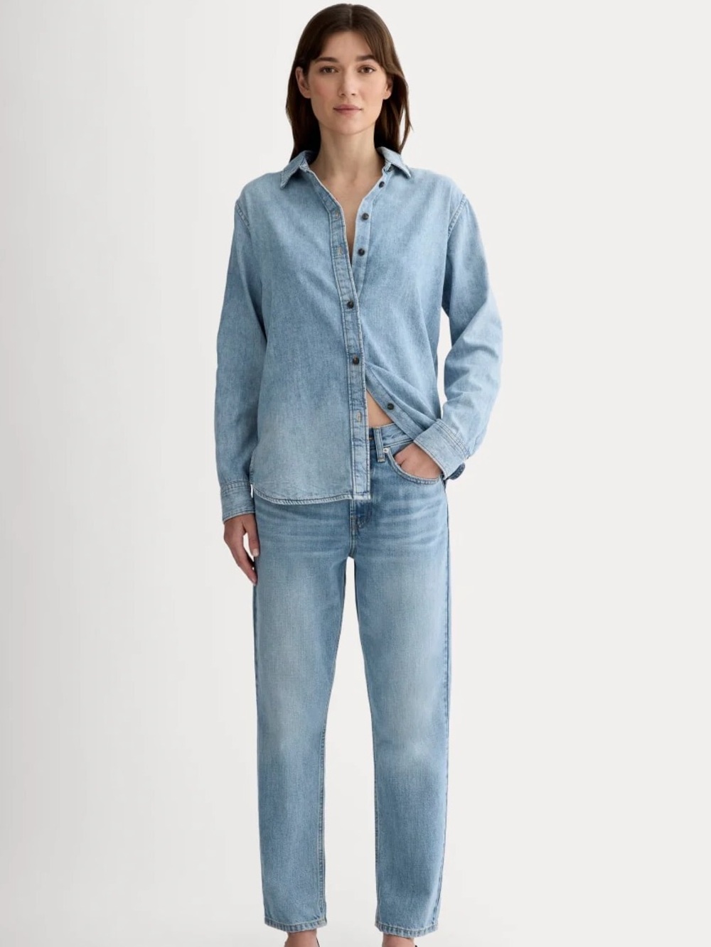 EVERLANE The Super Soft Straight Leg Jeans Size 26